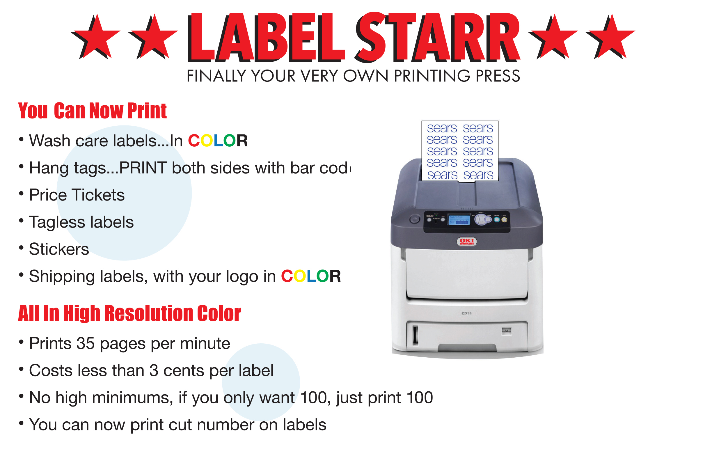 label starr image